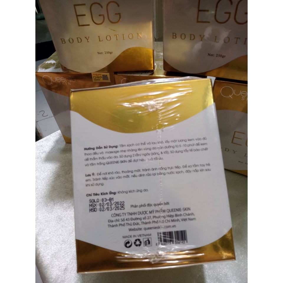 Kem body lotion EGG
