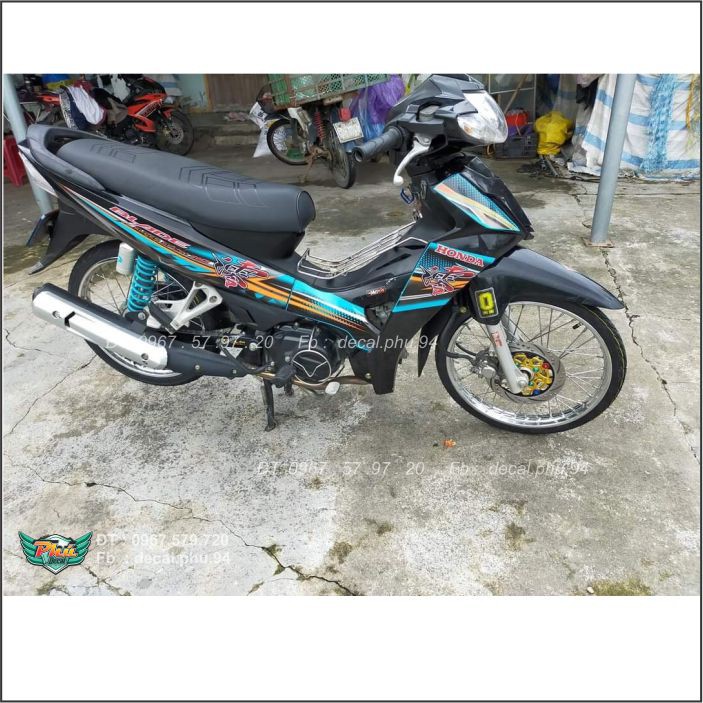 Tem Rời Blade đen nhám Hayabusa (C)
