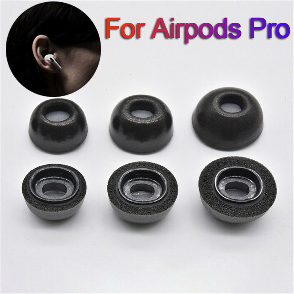 Nút Bọc Đầu Tai Nghe Bằng Cao Su Non Cách Âm Thay Thế Chuyên Dụng Cho Airpods Pro