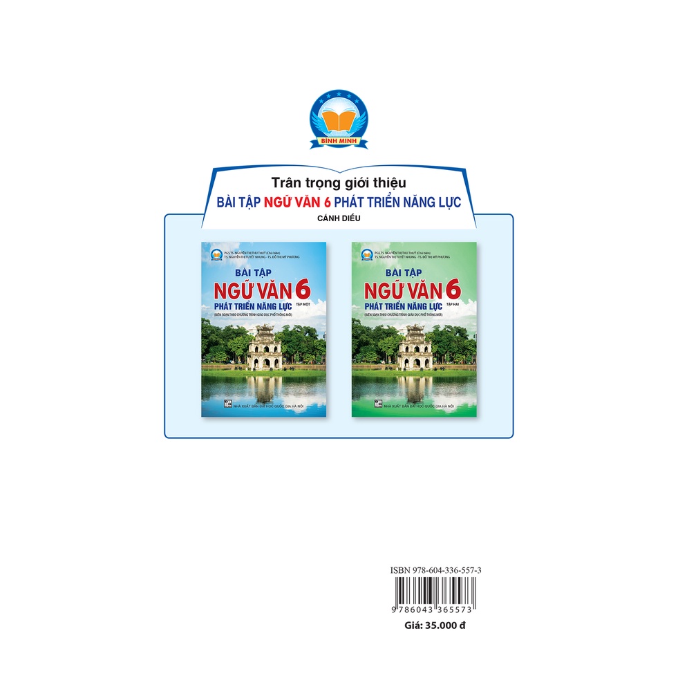Sách Bài tập Ngữ Văn 6 Tập một Phát triển năng lực