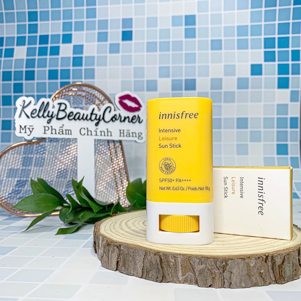 [DATE 6/2023] Sáp Chống Nắng Innisfree Intensive Leisure Sunscreen Stick SPF50+ PA++++