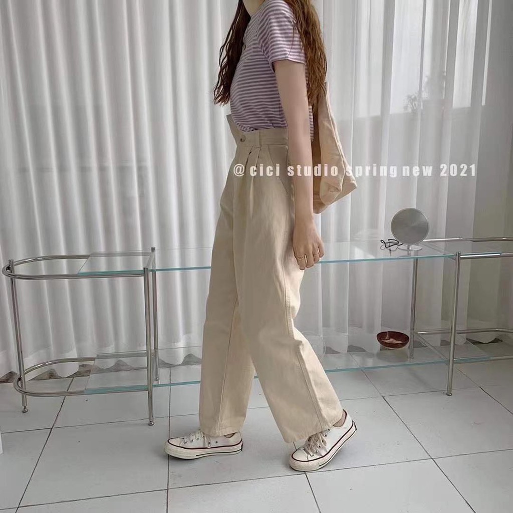 QUẦN SUÔNG 3M TRƠN THÔ MỀM CẠP CHUN SAU QS861