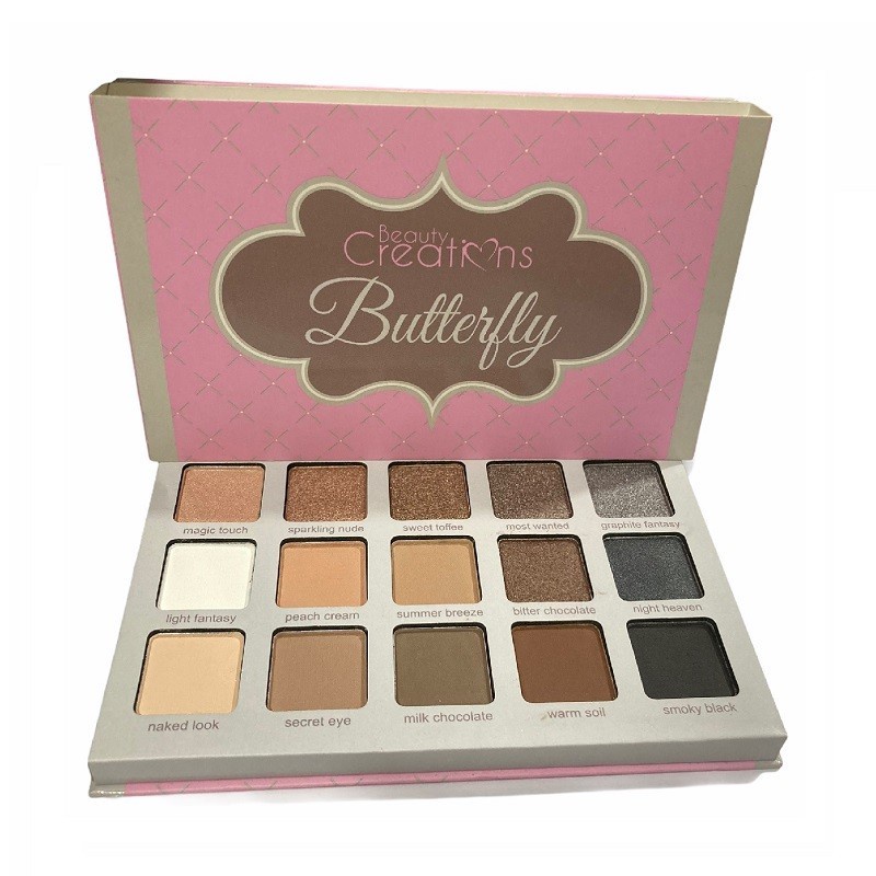 Bảng Phấn Mắt Beauty Creation - Butterfly