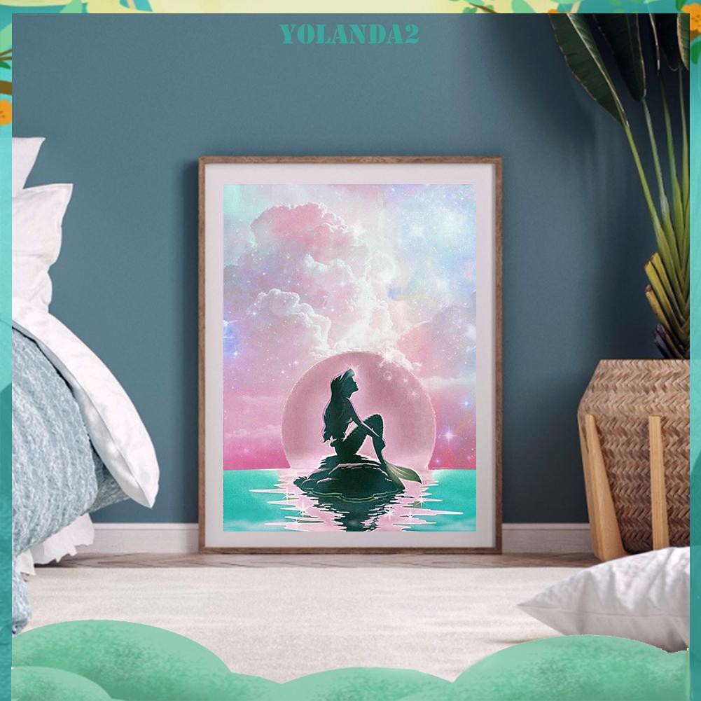 Bộ Tranh Đính Trang Trí Hình Đám Mây 5d Diy