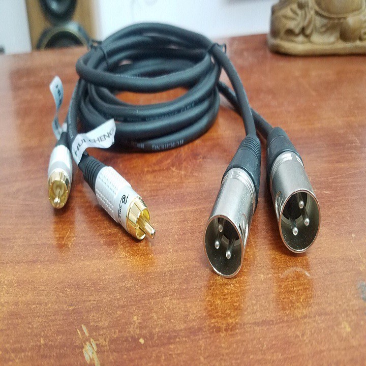 Dây canon Đực ra AV 1 Cái