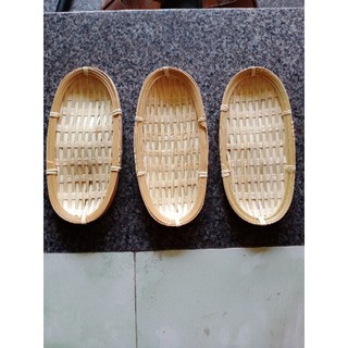 Mẹt ttre trắng hình bầu dục, 8*18cm