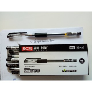 Combo 6 cây bút gel 668