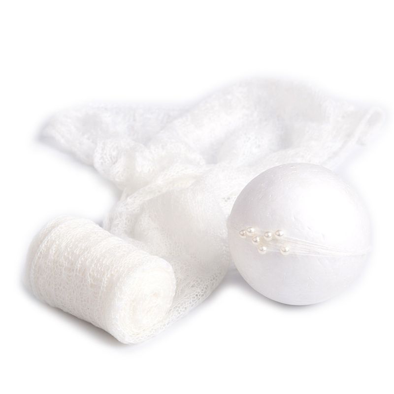 Bộ 2 Khăn Quấn Em Bé Xinh Xắn 40X150cm