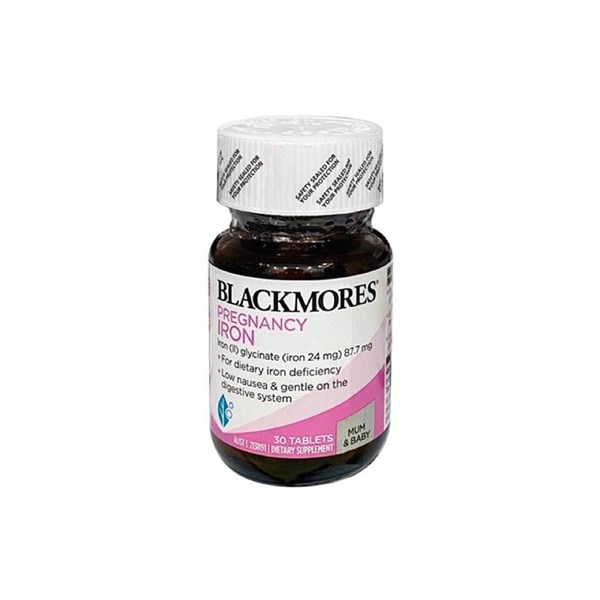 BlackMore viên sắt cho bà bầu 30v