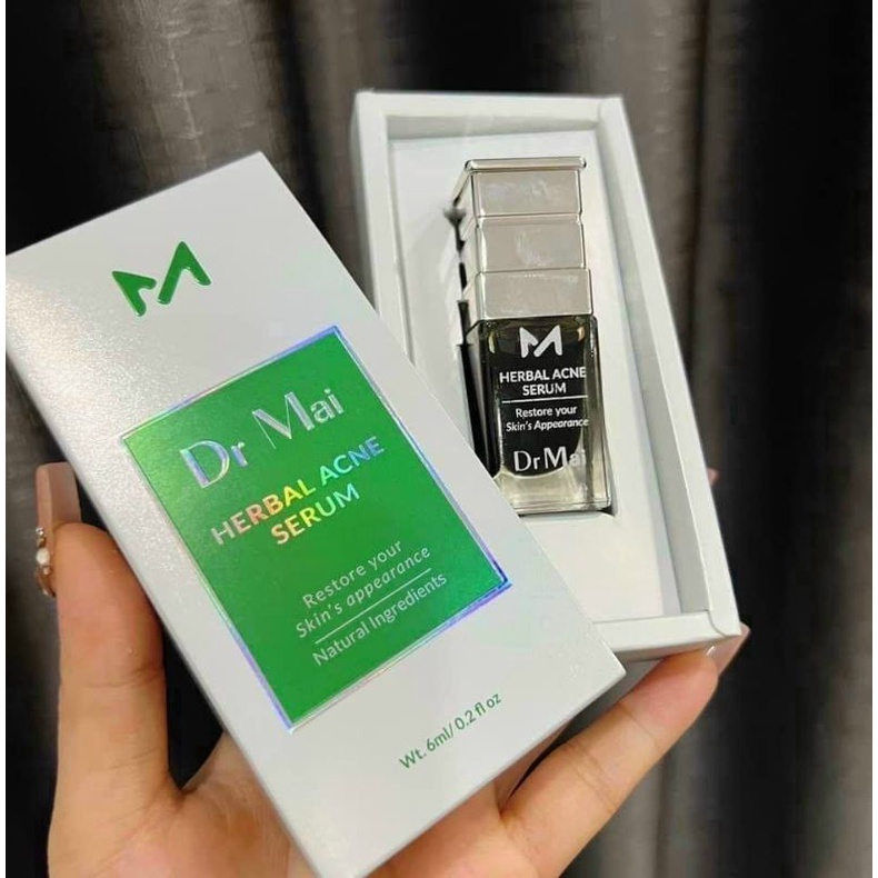 Serum Dr Mai  sạch mụn chiết xuất 100% từ thiên nhiên dành cho da dầu mụn nhiều