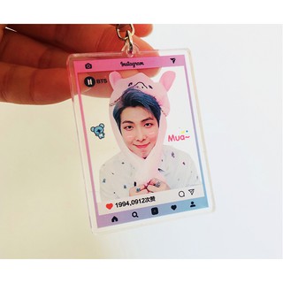 Móc khoá instagram Bangtan