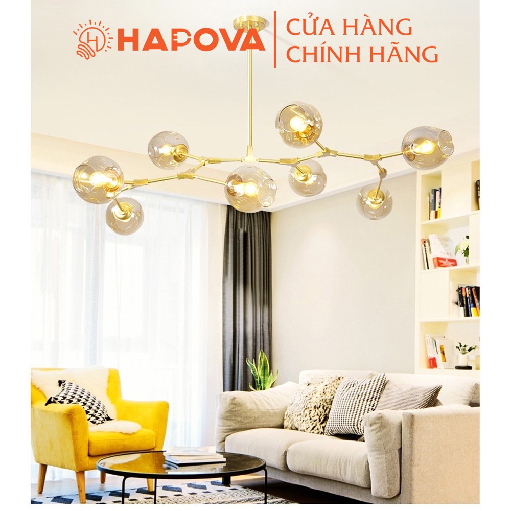 Đèn trang trí phòng khách, phòng ngủ HAPOVA ANATOLE 0801