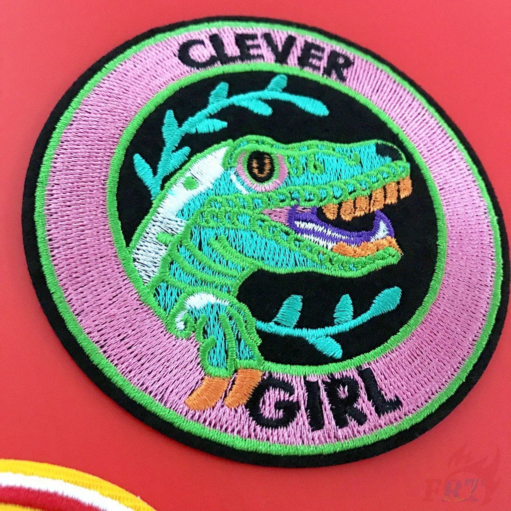 Miếng ủi quần áo chủ đề jurassic park khủng long diy