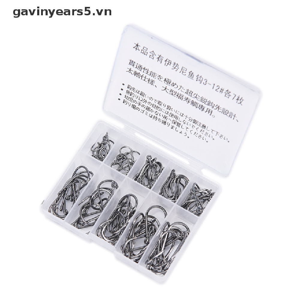 Set 100 móc câu bằng thép không gỉ chuyên dụng