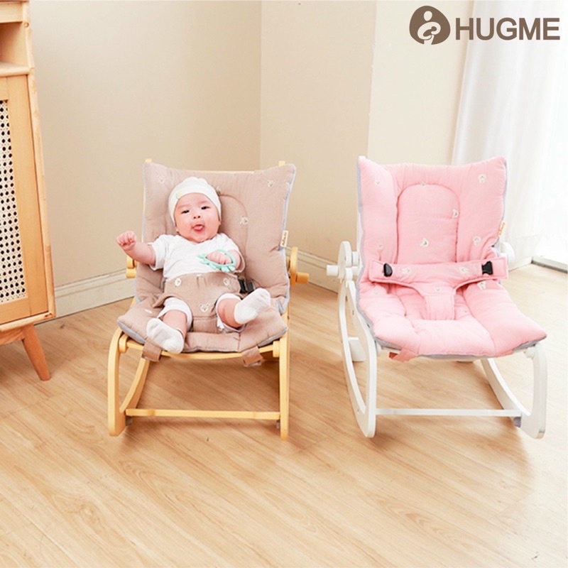 Ghế bập bênh đa năng 2in1 phong cách Hàn Quốc cho bé - Rocking Chair Hugme Plus 2022