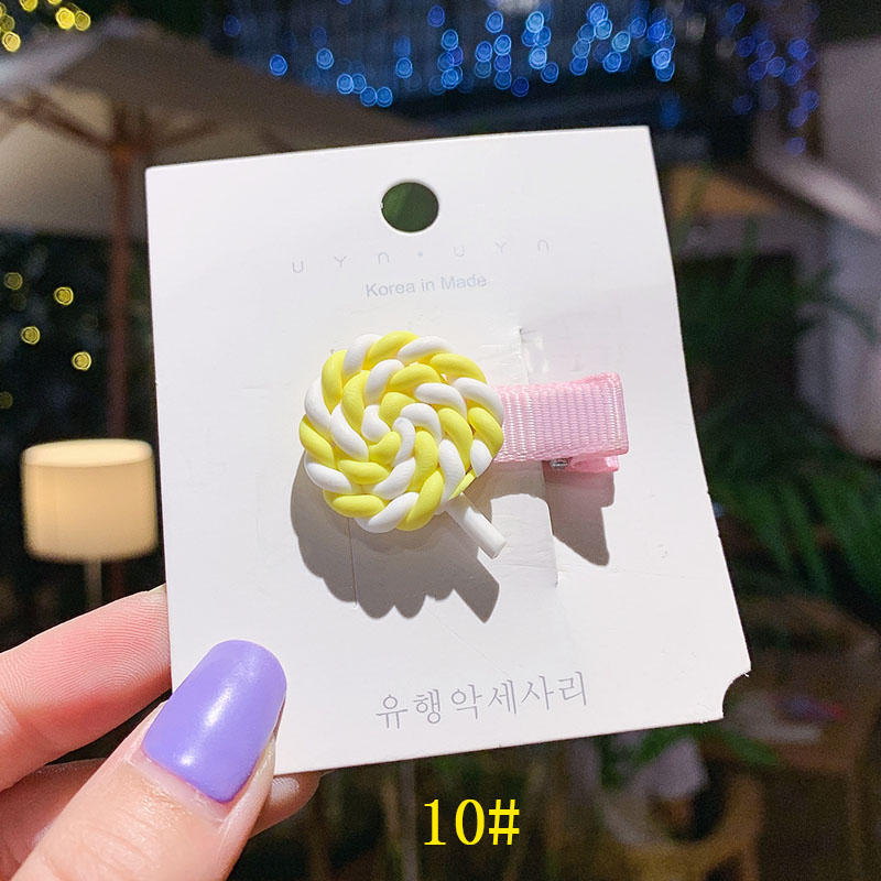 Kẹp Tóc Màu Cầu Vồng Dễ Thương Thời Trang Cho Bé Gái