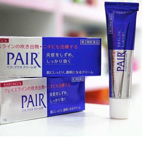 Kem mụn Pair Acne W Cream Nhật Bản 24g