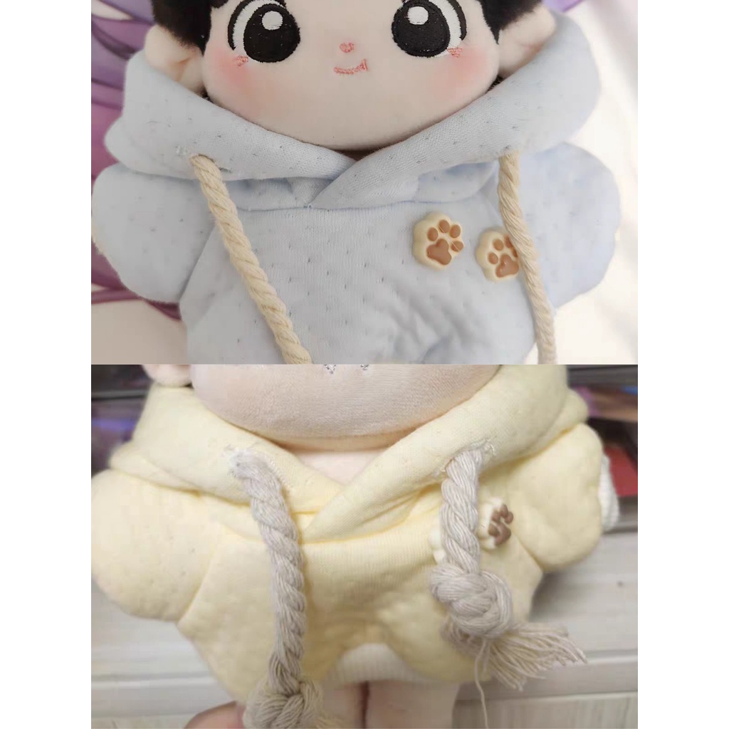 Áo hoodie cho doll 10cm 15cm 20cm - Outfit doll 10cm 15cm 20cm