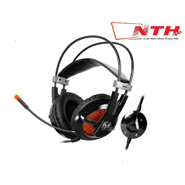 [Mã 229ELSALE hoàn 7% đơn 300K] Tai nghe chụp tai Micro Somic G938 7.1 (Trắng)