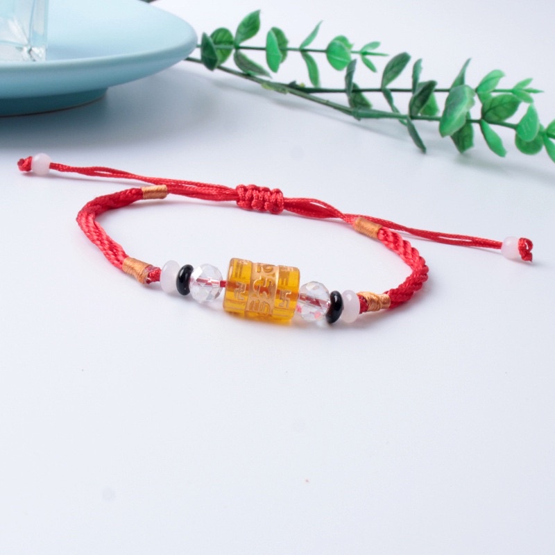 Vòng Tay Chỉ Đỏ Lu Thống May Mắn