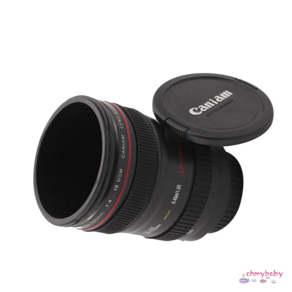 Bình chân không Du lịch Cốc cà phê Cốc nước Trà ống kính Máy ảnh Cốc có nắp đậy [8/24]