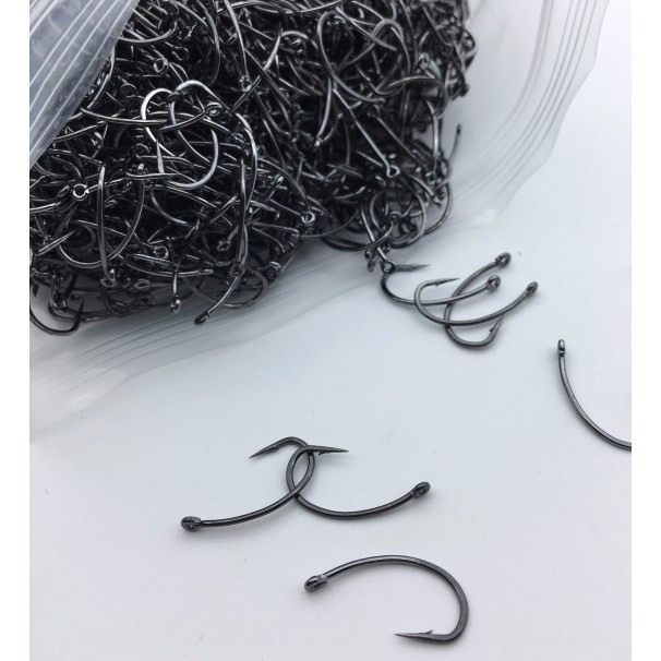 Set 500 Lưỡi Câu Cá Bằng Thép Carbon Cao Cấp Cỡ 6 8 10 12