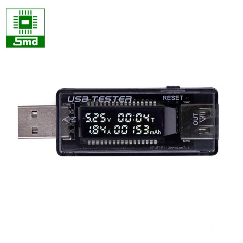 Thiết bị USB kiểm tra dòng sạc xả của pin dự phòng,điện thoại,củ sạc