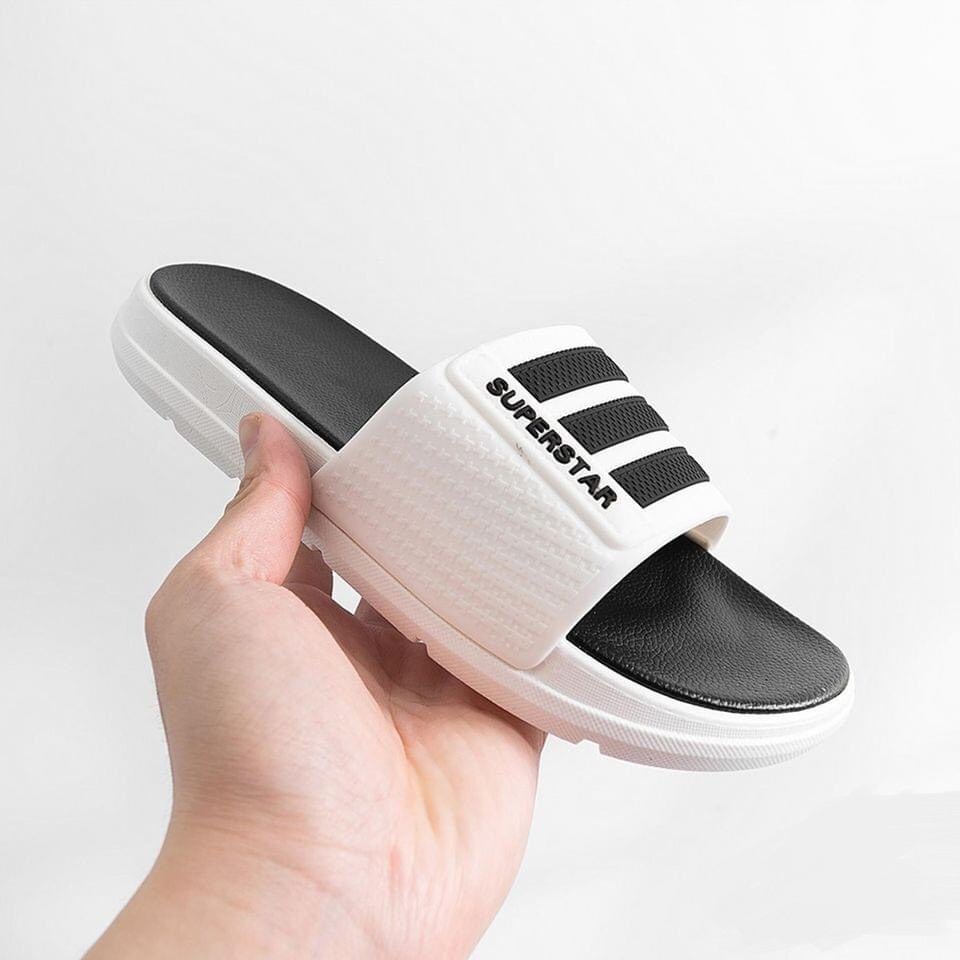 (Có Sẵn) Dép Quai Ngang Nam Nữ SUPERSTAR Unisex Hàng Loại 1 DP65