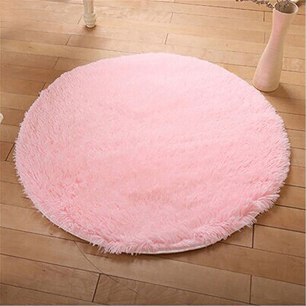 Thảm lót sàn nhà tắm bằng lông cừu san hô mềm mại chống trượt đa năng