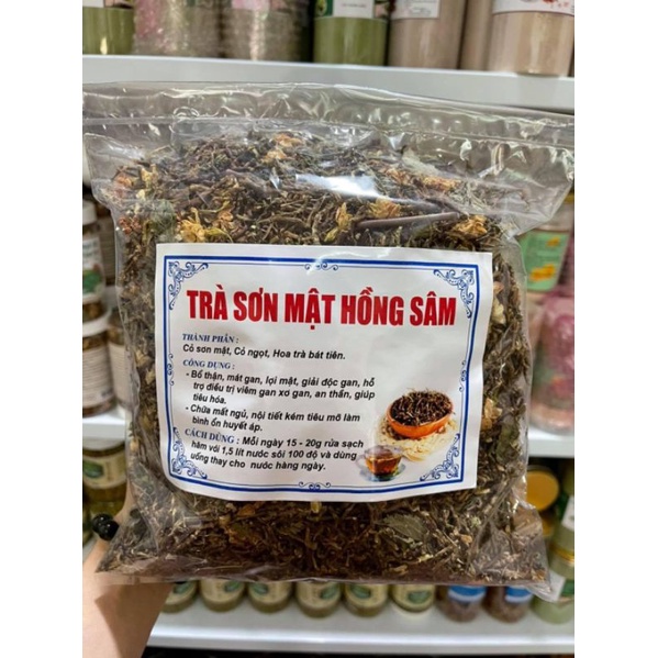 TRÀ SƠN MẬT HỒNG SÂM GÓI 1KG