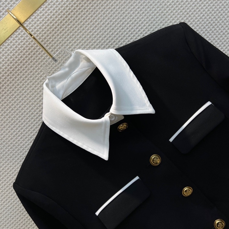 Áo blazer cổ sơ mi thiết kế sang trọng thương hiệu Gucci GC cao cấp