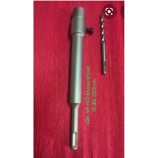 cần nối mũi khoan khoét lỗ tường dài 200mm