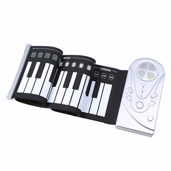 Đàn piano điện tử bàn phím cuộn dẻo 49 keys