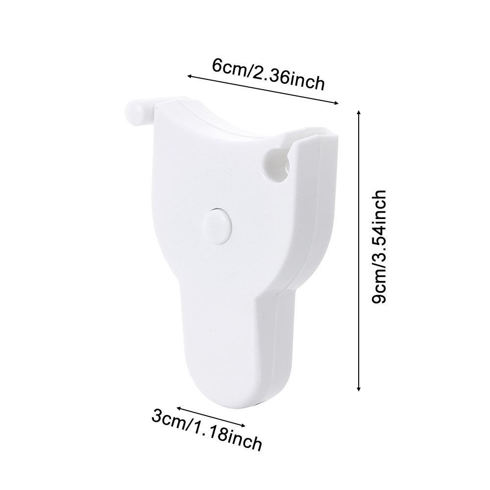 Thước dây mini 150cm/ 60inch có thể tự động thu gọn giúp đo vùng eo/ chân/ cơ thể cho thợ may