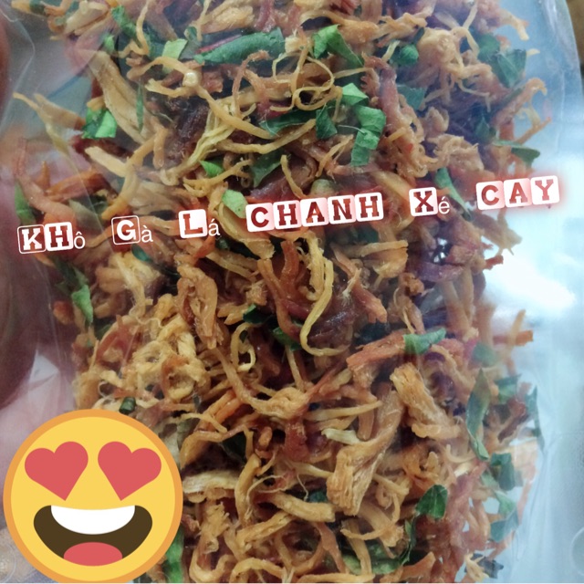 KHÔ GÀ LÁ CHANH XÉ SỢI