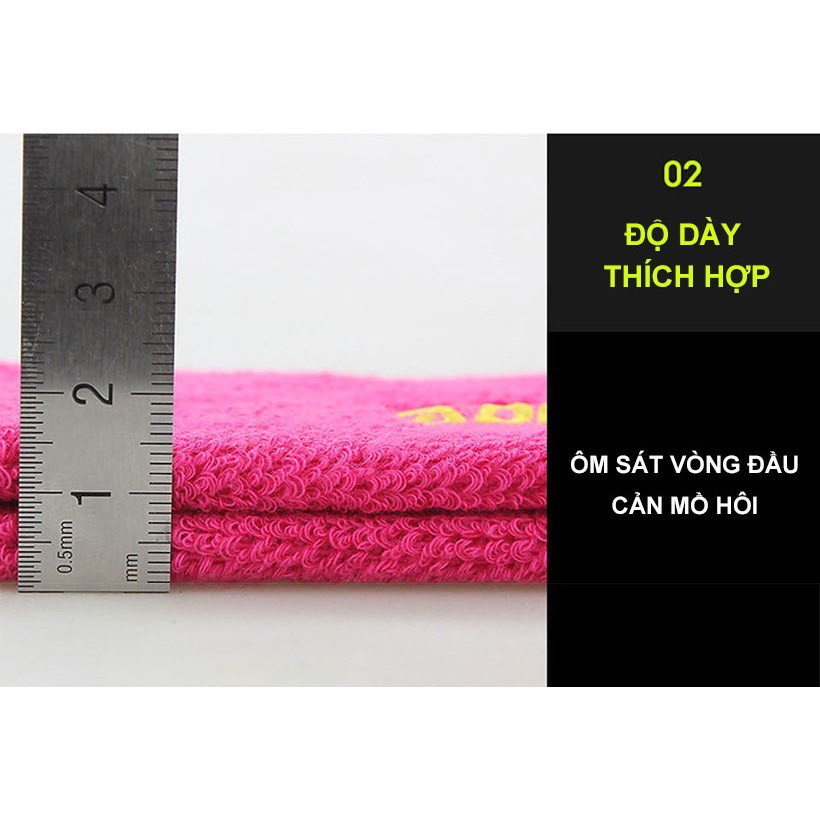 Băng đô thể thao headband, băng trán Gym Yoga Aerobic chạy bộ Aolikes chặn mồ hôi Gym 34