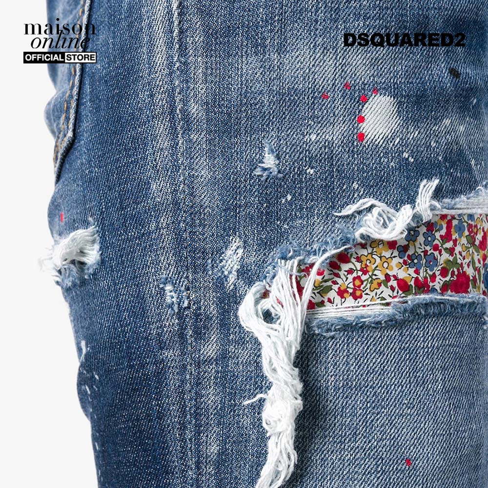 DSQUARED2 - Quần jeans nữ phom slim fit Cool Girl S72LB0119-470
