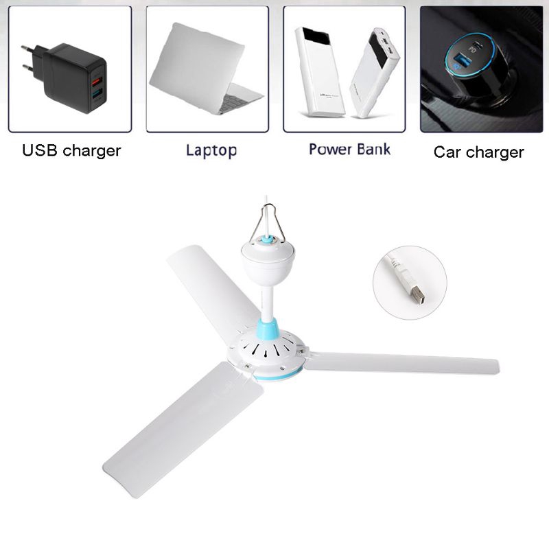 Quạt Usb Gắn Trần Nhà 5v