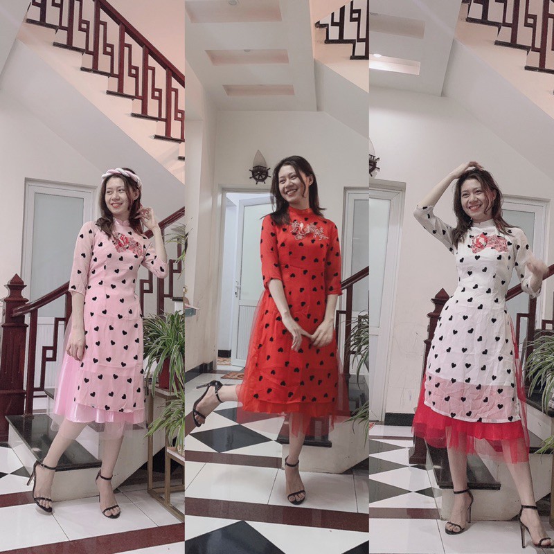 Những Mẫu Váy, Áo Dài Cách Tân Xinh Xắn Diện Tết Đám Cưới Sự Kiện