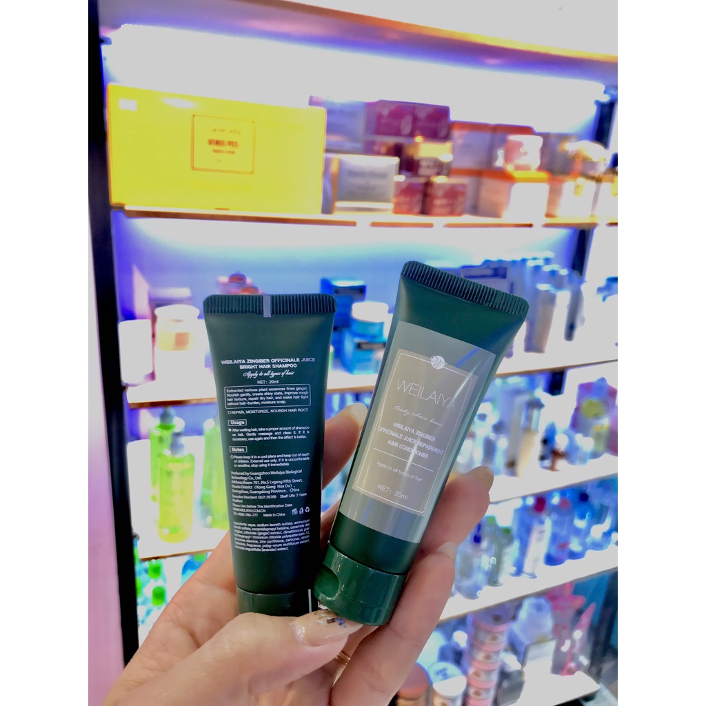 SÉT GỘI GỪNG MINI