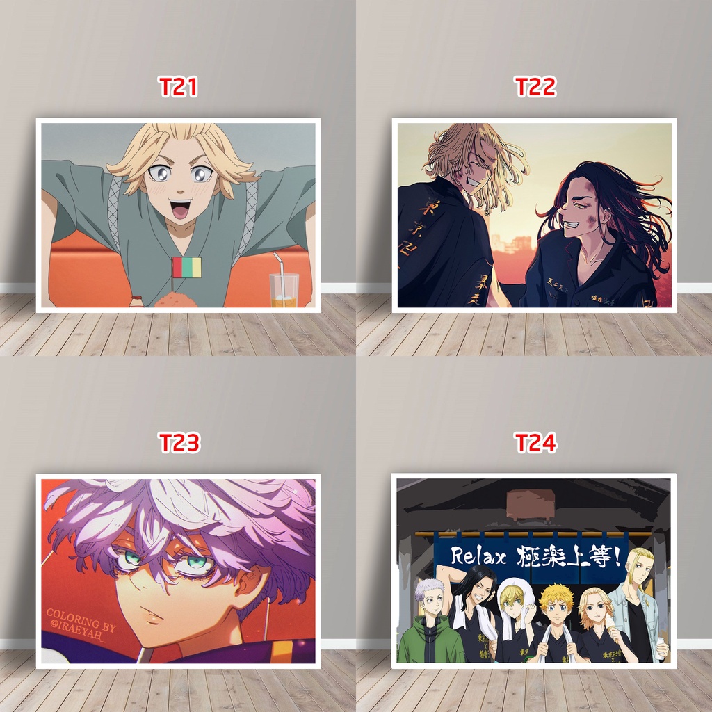Tấm Postcard Cao Cấp Anime Tokyo Revengers