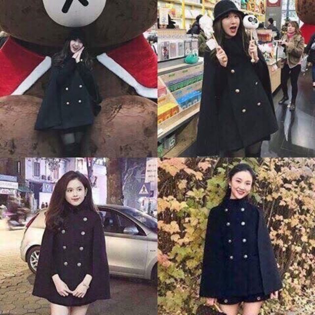 KHOÁT DẠ CAPE ĐEN DUY NHẤT | BigBuy360 - bigbuy360.vn