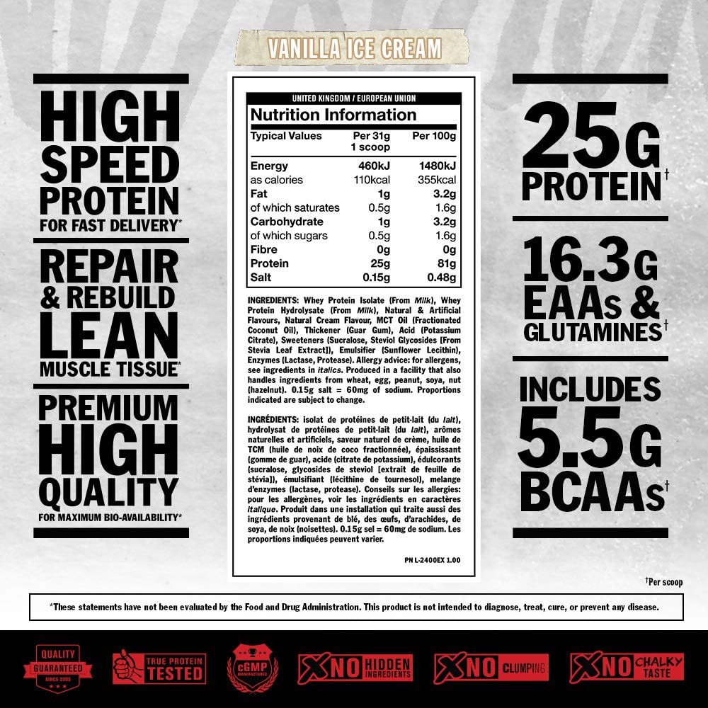 Iso Surge 5lbs - Sữa tăng cơ Whey Protein Iso Surge