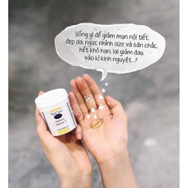 Hoa anh thảo Evening Primrose Oil Biocare 30 viên | BigBuy360 - bigbuy360.vn