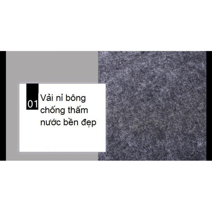 Siêu giảm giá Tấm để đồ nỉ bông đa năng sau ghế xe ô tô xe hơi tiện dụng🎁Tặng túi than khử mùi khi mua 1 đôi loại 1