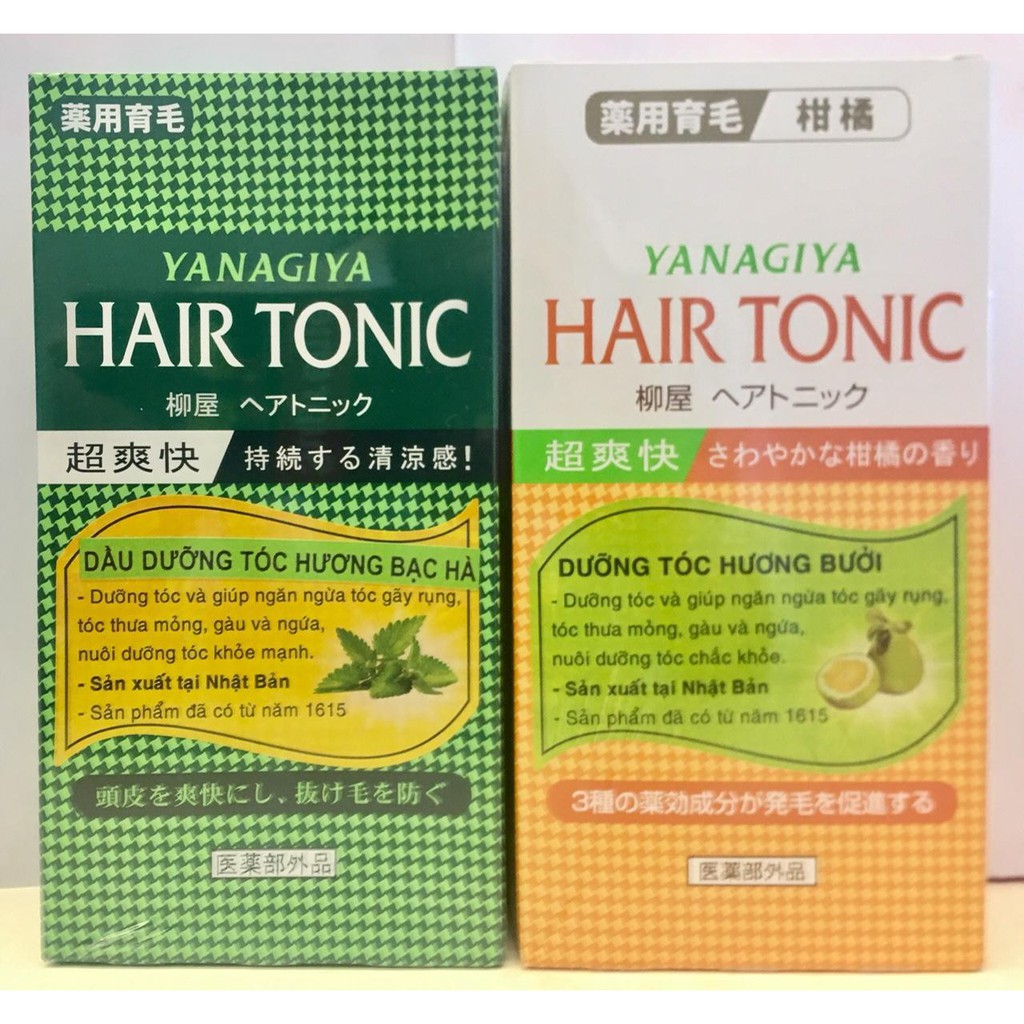 Tinh Dầu Mọc Tóc YANAGIYA Hair Tonic 240ml