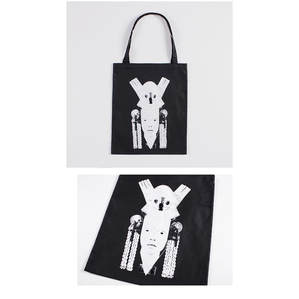 Túi đeo vai Rick Owens DRKSHDW print tote bag ss20
