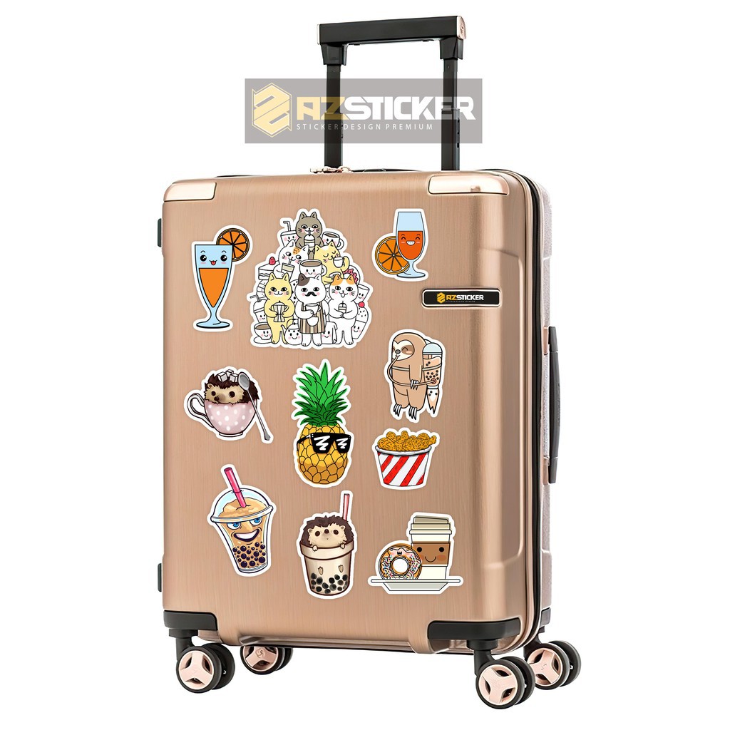 [Set 100+] Sticker Drink - Đồ Uống | Dán Nón Bảo Hiêm, Điện Thoại, Laptop, Bình Nước...Chống Nước, Chống Bay Màu