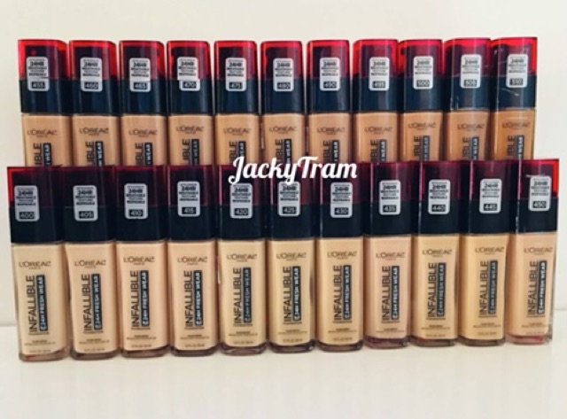 [Hàng Mỹ]Kem nền Loreal Infallible 24hr Fresh Wear Foundation (30ml)