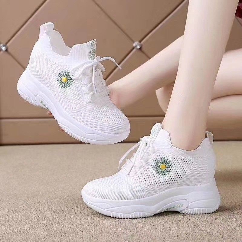 Giày thể thao nữ giày đế độn 7cm chữ M cao cấp siêu đẹp siêu hot giá rẻ